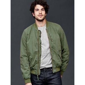 GAP Men’s Green Bomber Jacket